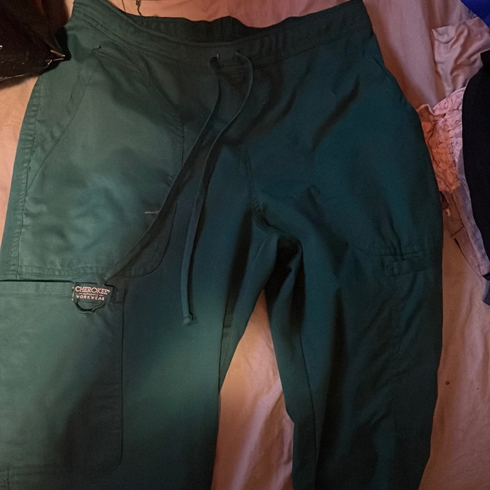 scrubs set with scrub jacket